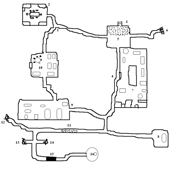 Mapa Podziemi Hamnossa
