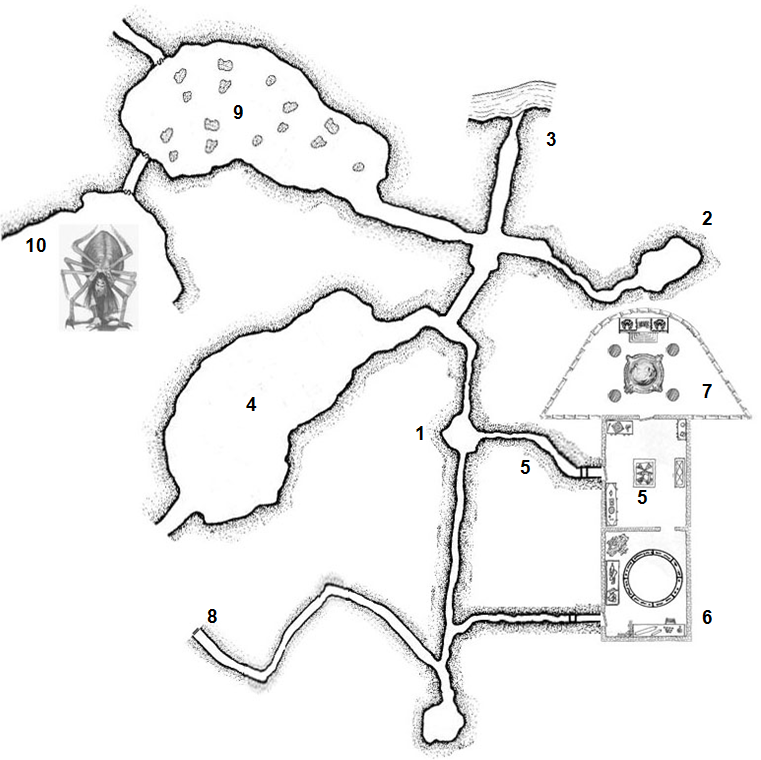 Mapa siedliska Jeerheny