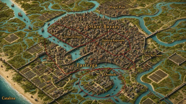 Mapa Starego Targu