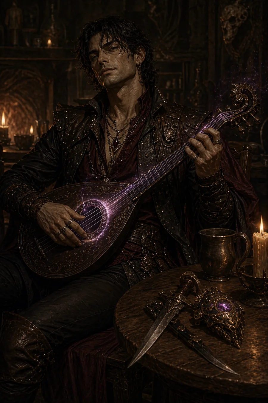 Portret profesji Bard